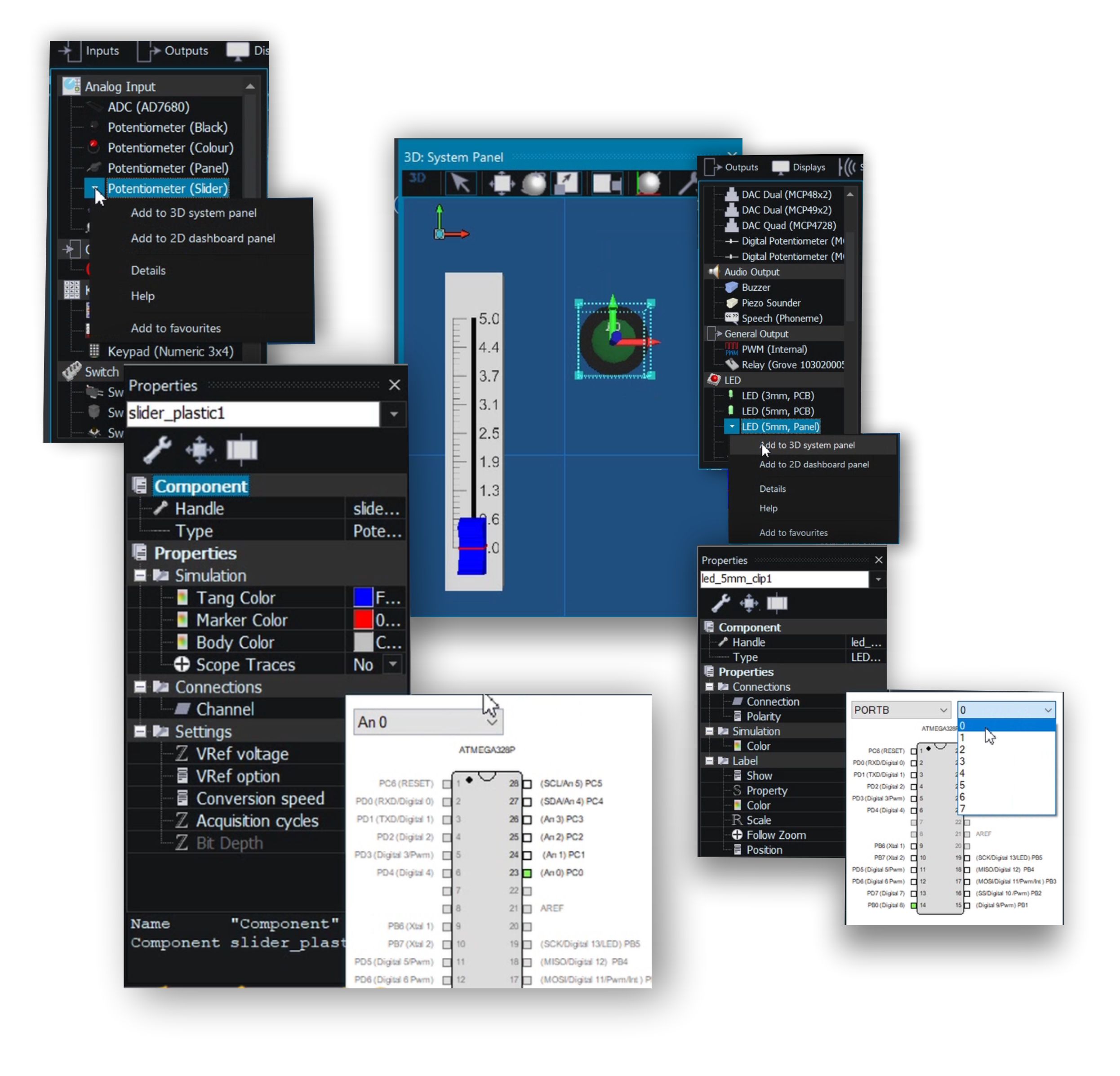 base comparatore componenti