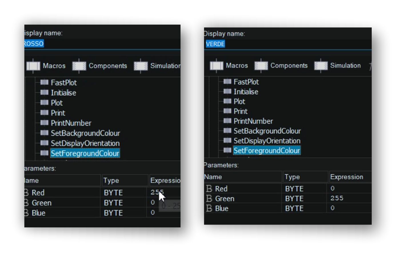 encoder foreground