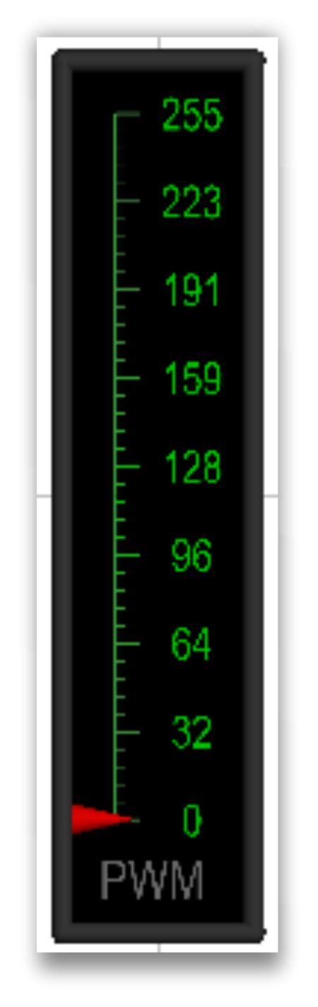 PWM barra analogica
