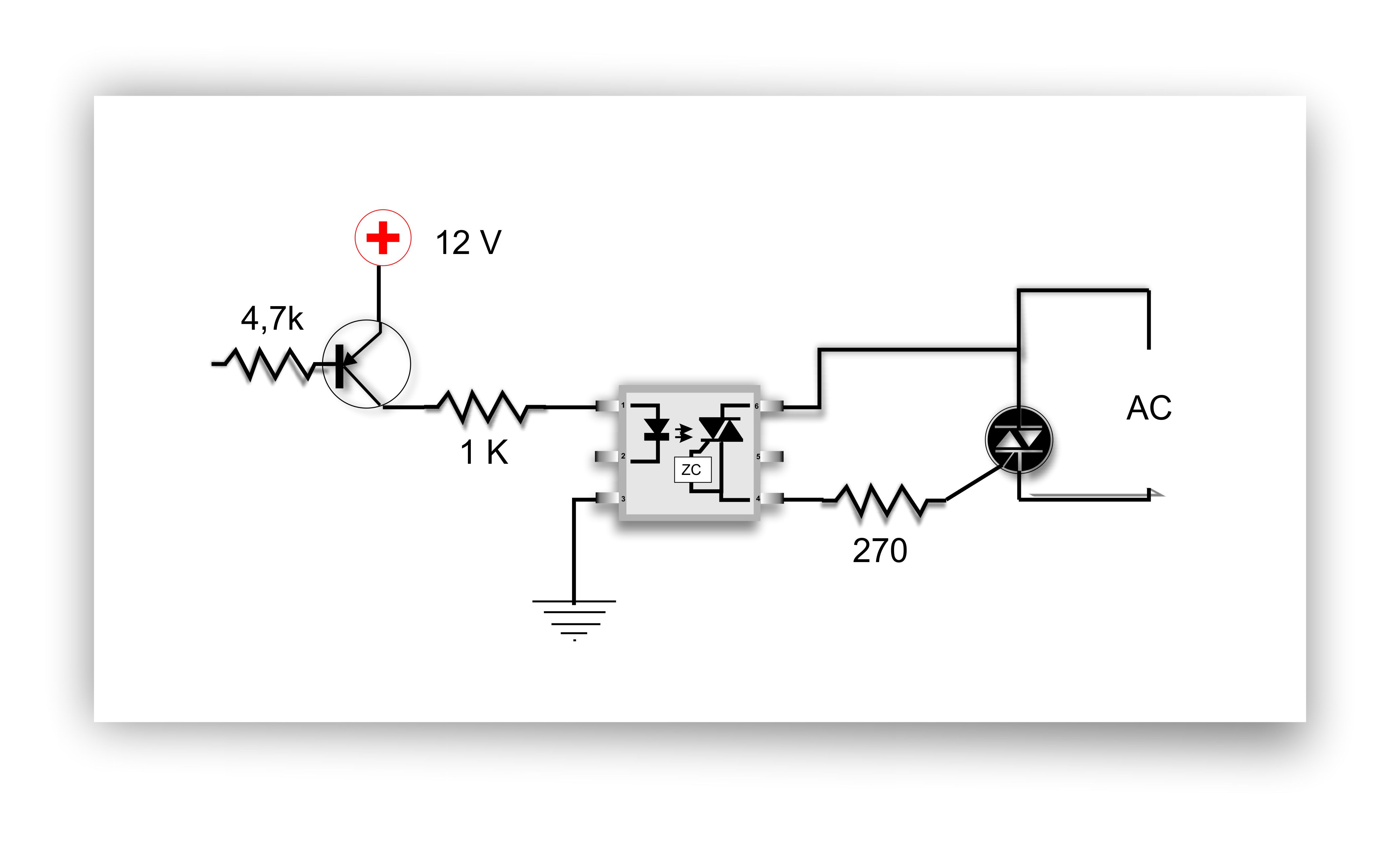 PWM zero crossing