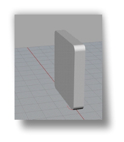 estrusione corpo centrale mini LED