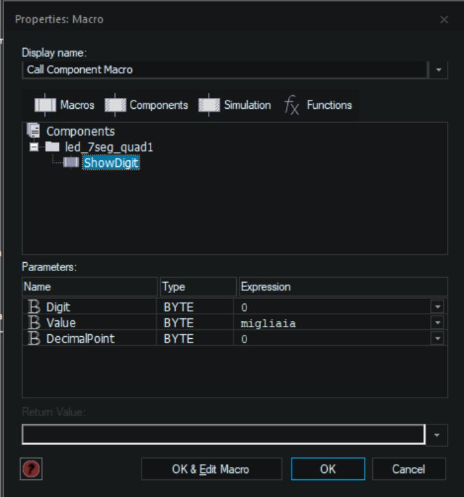 contatore numerico quad digit migliaia