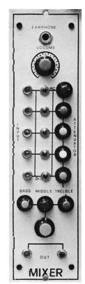 foto pannello mixer