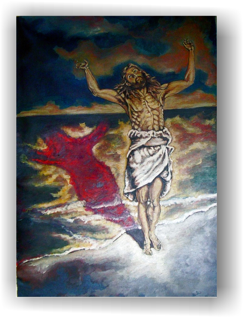 l'ombra del presagio 60x80