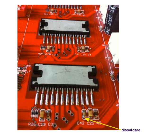 modifica controllo CNC