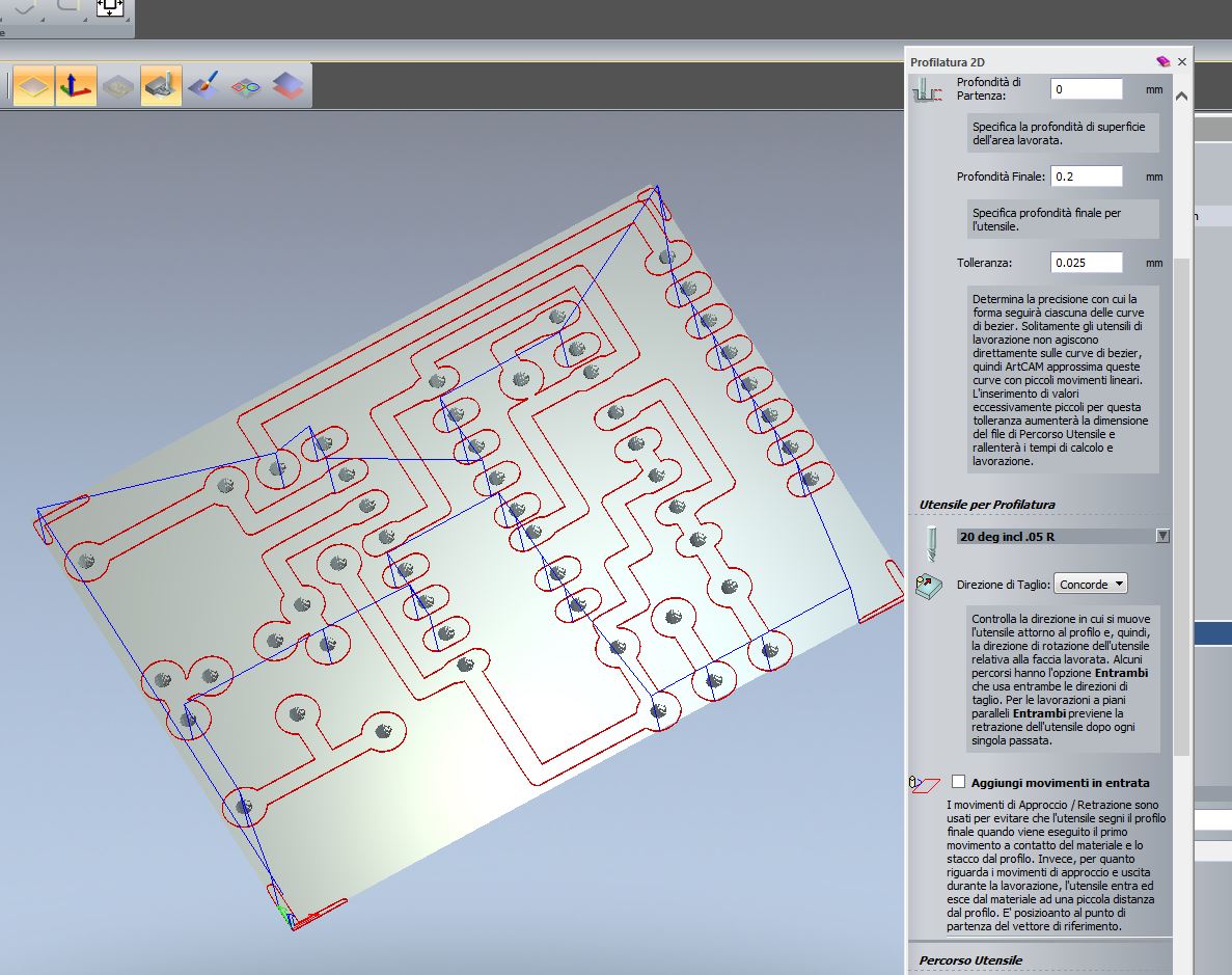 pcb incisione