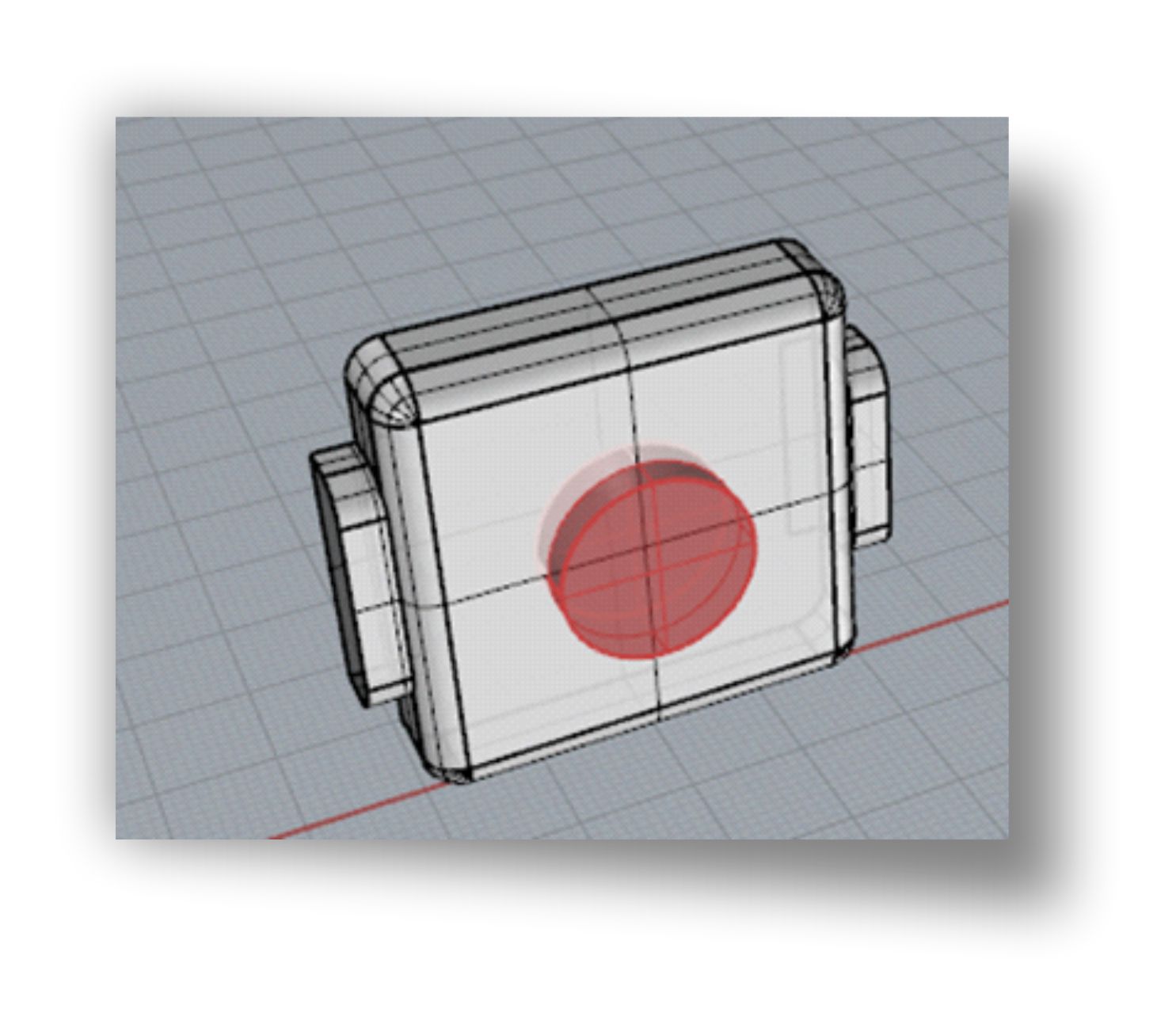 sagoma porta magmini LED